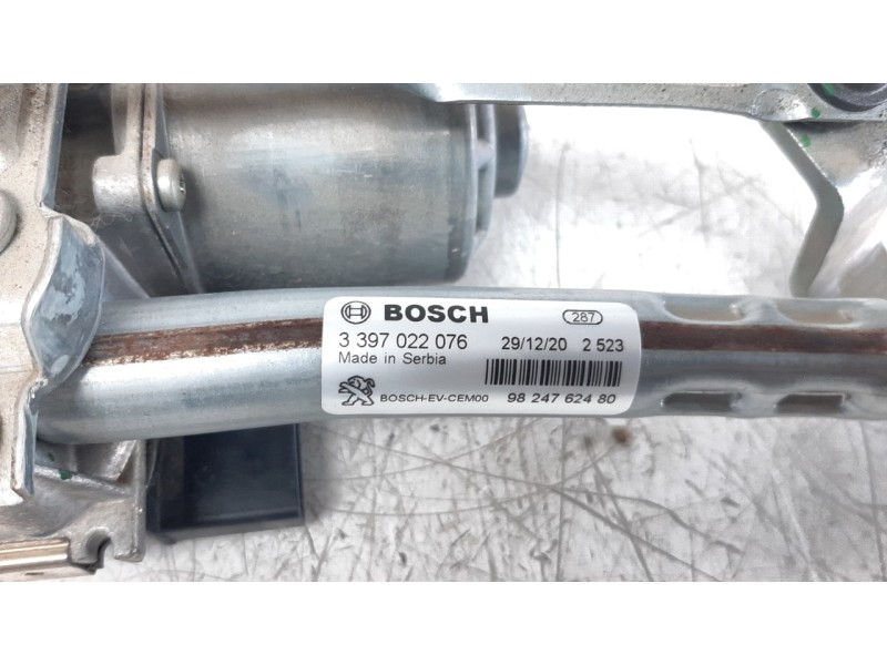 Recambio de motor limpia delantero para peugeot 3008 1.5 blue-hdi fap referencia OEM IAM 9824762480  