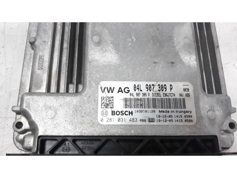 Recambio de centralita motor uce para volkswagen golf vii lim. (bq1) sport r-line referencia OEM IAM 04L907309P  