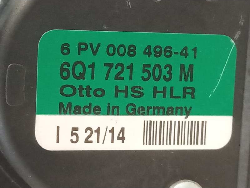 Recambio de potenciometro pedal para seat ibiza st (6j8) style referencia OEM IAM 6Q1721503M 6PV00849641 