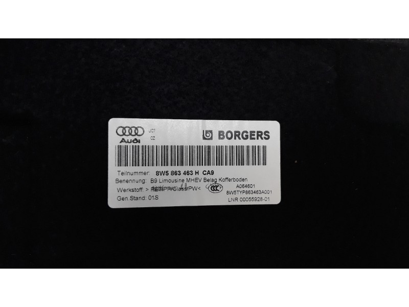 Recambio de bandeja trasera para audi a4 berlina (8wc) 35 tdi s line referencia OEM IAM 8W5863463HCA9  