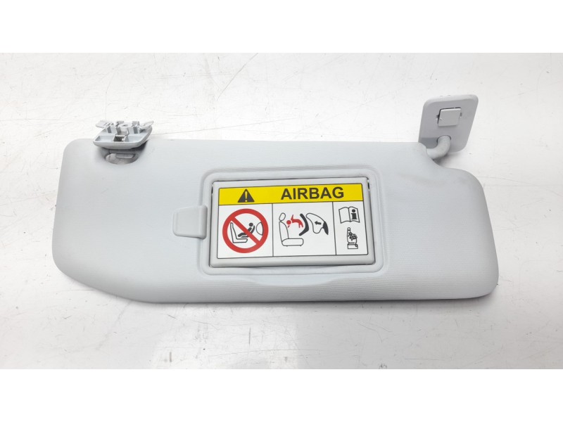 Recambio de parasol derecho para peugeot 208 1.4 hdi fap referencia OEM IAM 16125841PR  