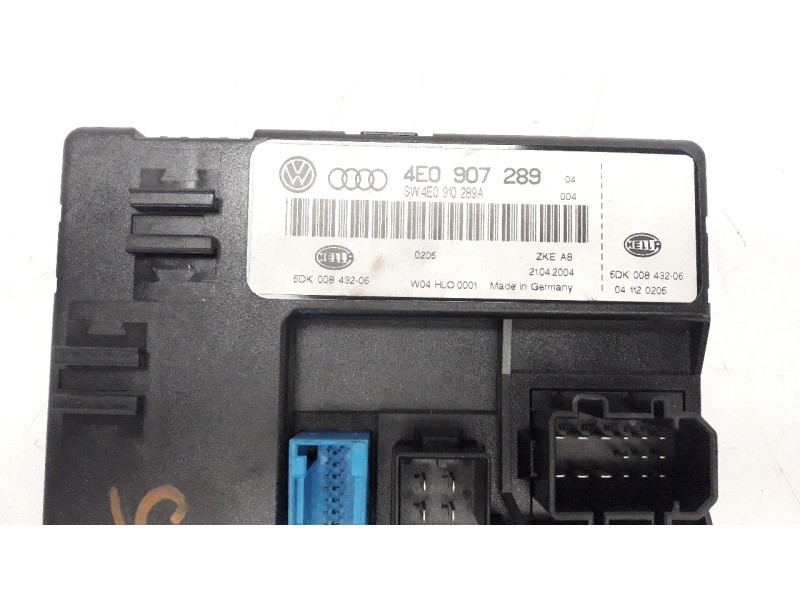 Recambio de modulo electronico para audi a8 (4e2) 3.0 v6 24v tdi referencia OEM IAM 4E0907289  