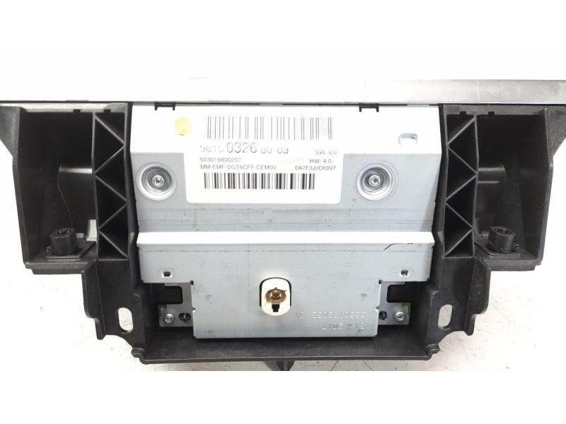 Recambio de pantalla multifuncion para peugeot 3008 1.6 blue-hdi fap referencia OEM IAM 9830424280  