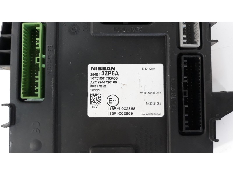 Recambio de modulo confort para nissan pulsar (c13) 1.2 16v cat referencia OEM IAM 284B13ZP5A  