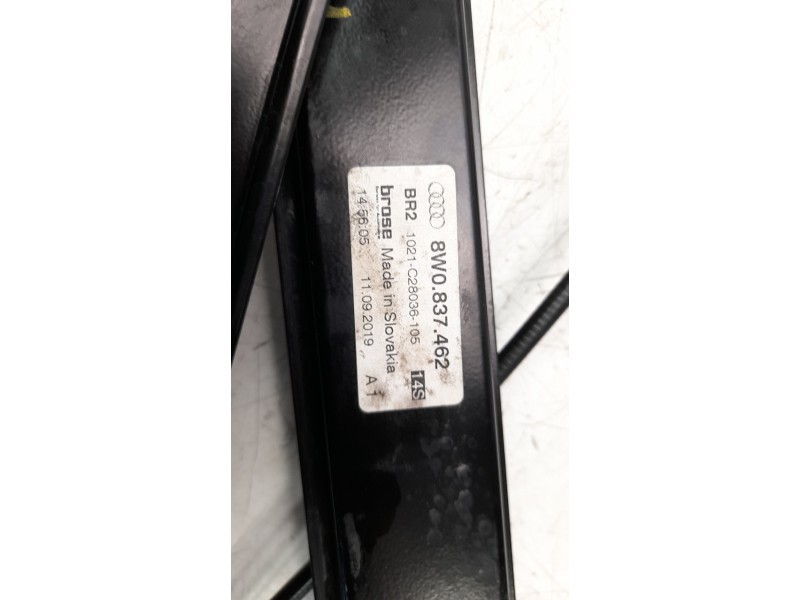 Recambio de elevalunas delantero derecho para audi a4 berlina (8wc) 35 tdi s line referencia OEM IAM 8W0837462  