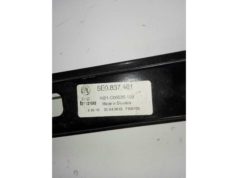 Recambio de elevalunas delantero izquierdo para skoda octavia combi (5e5) ambition referencia OEM IAM 5E0837461C  