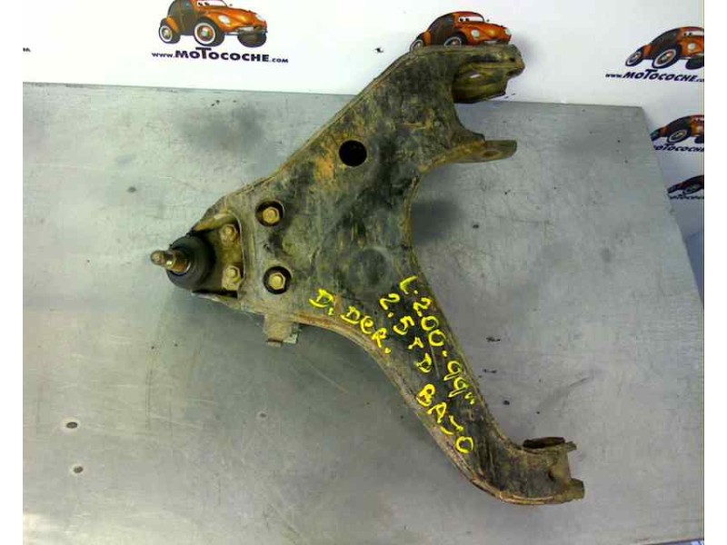 Recambio de brazo suspension inferior delantero izquierdo para mitsubishi l 200 (k60t) referencia OEM IAM   