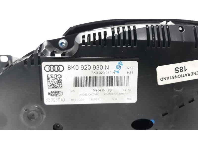 Recambio de cuadro instrumentos para audi a4 avant (8k5) (2008) básico referencia OEM IAM 8K0920930N 503002371404 