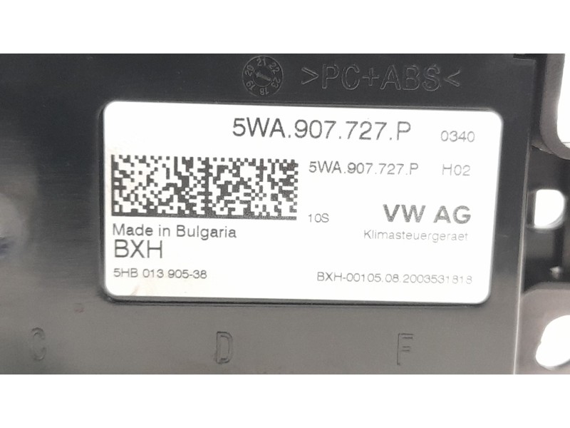Recambio de modulo electronico para seat leon (kl1) 1.5 16v etsi act referencia OEM IAM 5WA907727P  