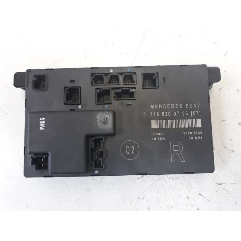 Recambio de modulo confort para mercedes-benz clase cls (w219) 320 cdi (219.322) referencia OEM IAM 2198200726 022103260726 