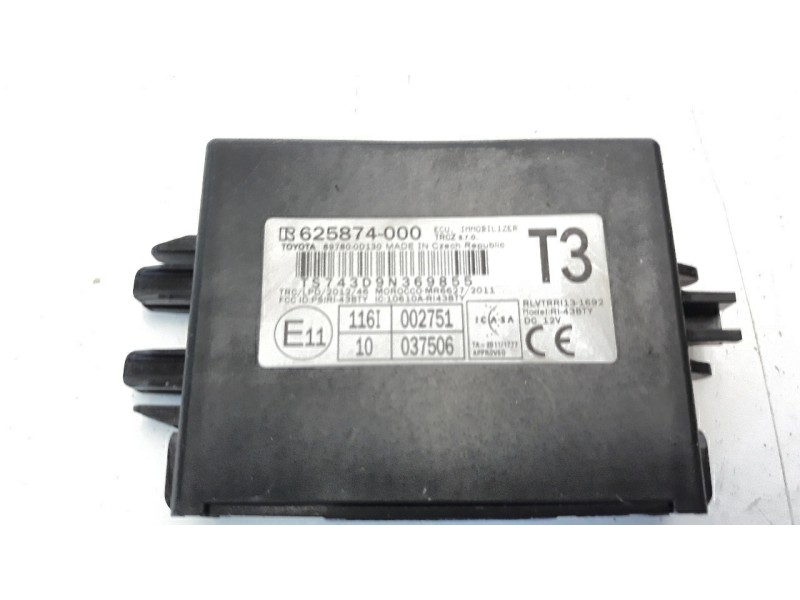 Recambio de modulo electronico para toyota yaris 1.5 16v cat referencia OEM IAM 897800D130  