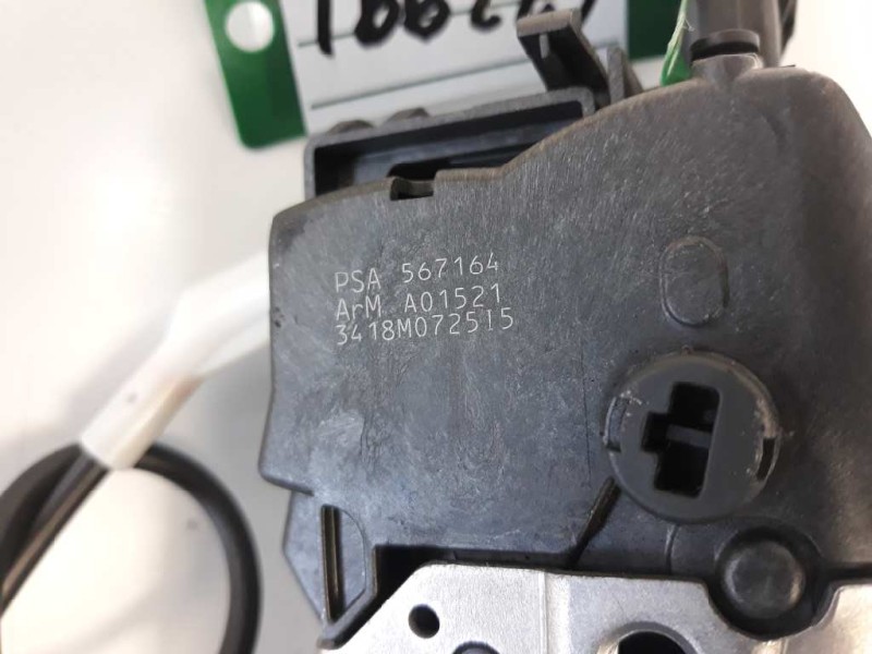 Recambio de cerradura puerta trasera derecha para peugeot 308 sw urban referencia OEM IAM 567164  
