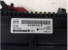 Recambio de mando climatizador para seat ibiza (6j5) stylance / style referencia OEM IAM 6J0820043D   2