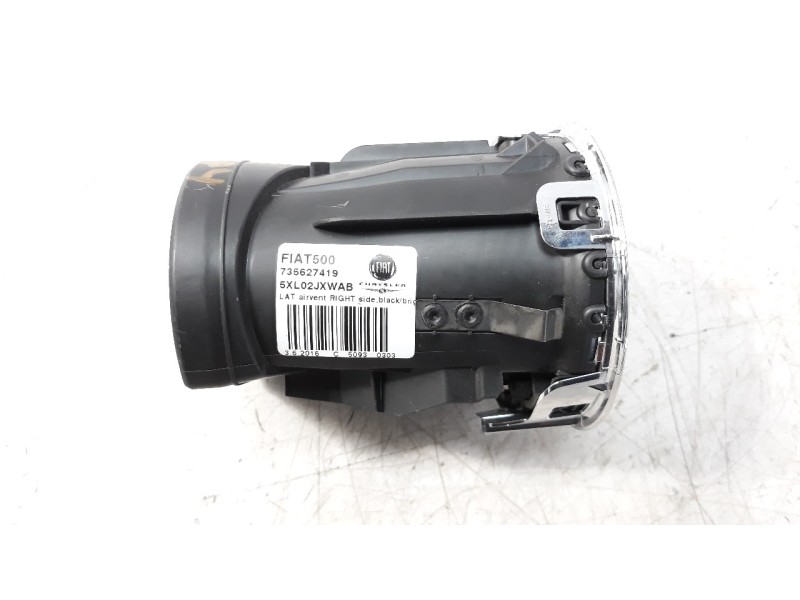 Recambio de rejilla aireadora para fiat nuova 500 (150) 1.2 cat referencia OEM IAM 5XL02JXWAB  