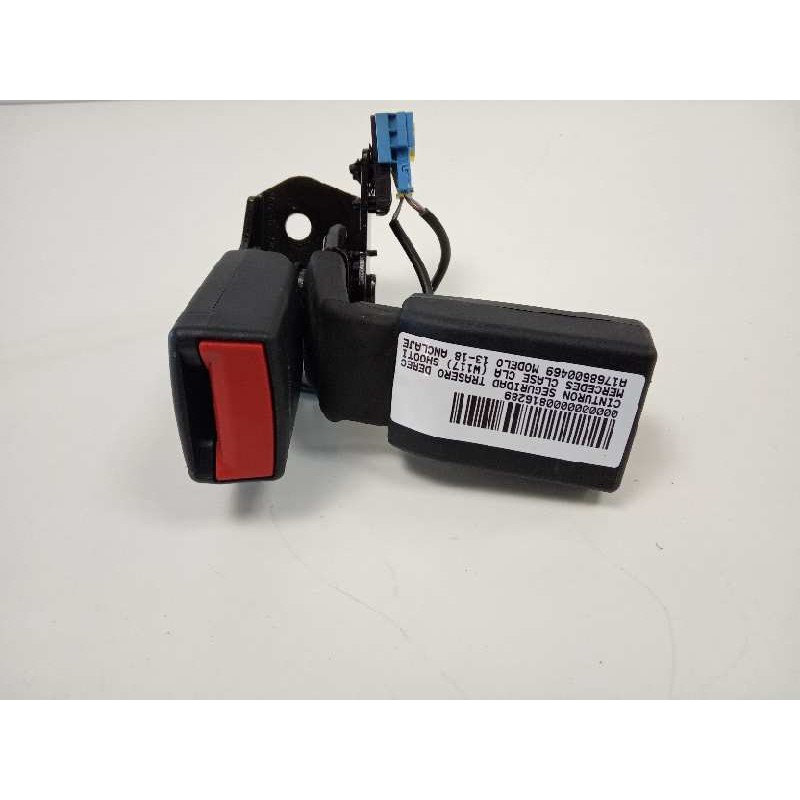 Recambio de cinturon seguridad trasero derecho para mercedes-benz clase cla (w117) shooting brake cla 200 d (117.908) referencia