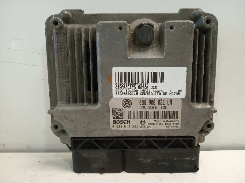 Recambio de centralita motor uce para seat toledo (5p2) sport referencia OEM IAM 03G906021LN  
