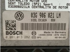 Recambio de centralita motor uce para seat toledo (5p2) sport referencia OEM IAM 03G906021LN   2