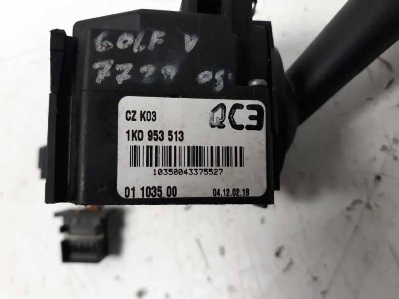 Recambio de mando intermitentes para volkswagen golf v berlina (1k1) 2.0 sdi referencia OEM IAM 1K0953513  