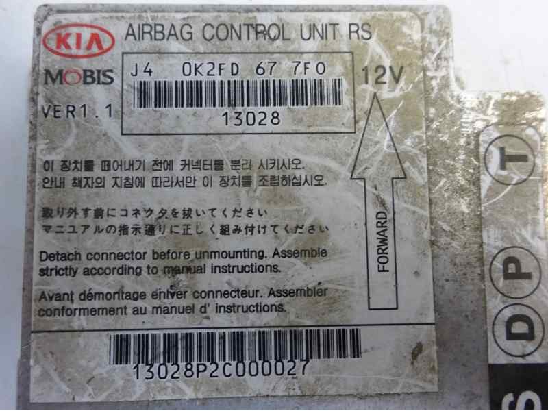 Recambio de centralita airbag para kia carens 2.0 turbodiesel cat referencia OEM IAM J4OK2FD677F0 13028 