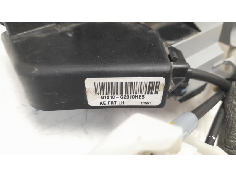 Recambio de cerradura puerta delantera izquierda para hyundai ioniq referencia OEM IAM 81310G2010  