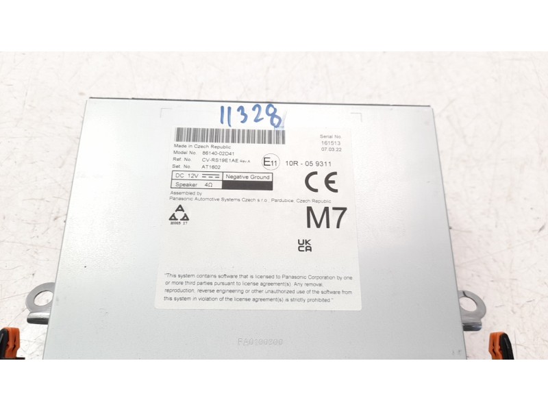 Recambio de sistema navegacion gps para toyota corolla (e21) referencia OEM IAM 8614002D41  