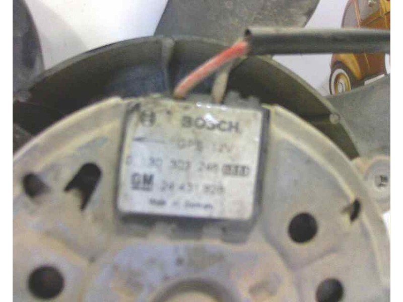 Recambio de electroventilador para opel zafira a 2.0 dti referencia OEM IAM 0130303246 47308 47582