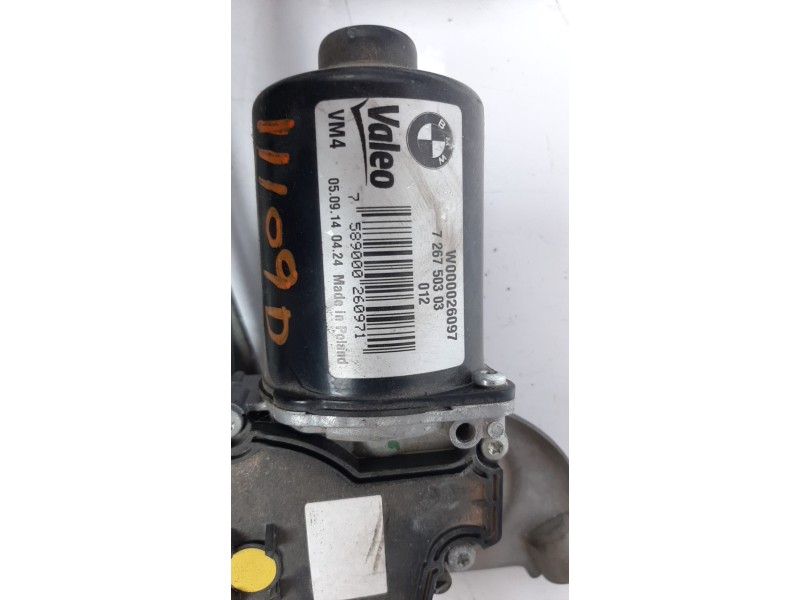 Recambio de motor limpia delantero para bmw serie 3 lim. (f30) 2.0 turbodiesel referencia OEM IAM 7267503  