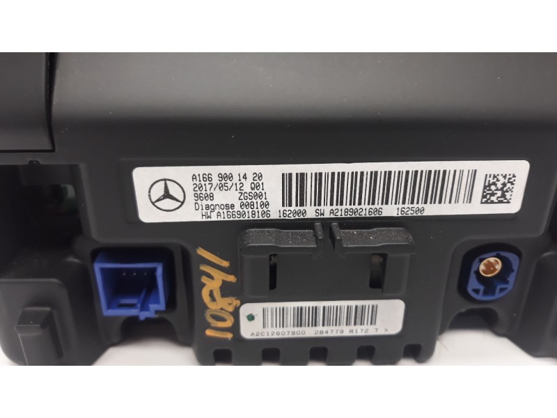 Recambio de sistema navegacion gps para mercedes-benz clase a (w176) 2.1 cdi cat referencia OEM IAM A2469008314  