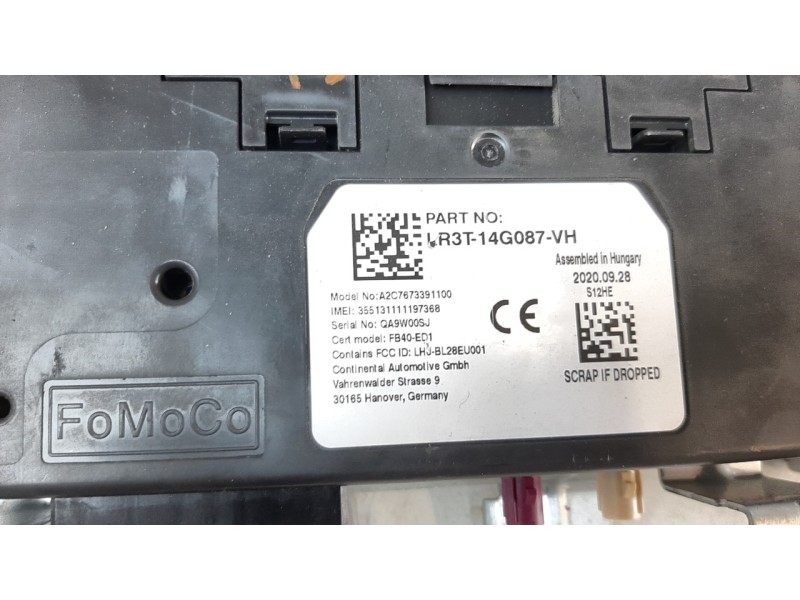 Recambio de modulo electronico para ford fiesta (ce1) 1.0 ecoboost cat referencia OEM IAM LR3T14G087VH  