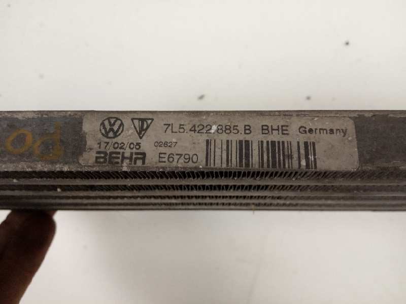 Recambio de enfriador aceite direccion para porsche cayenne (typ 9pa) s referencia OEM IAM 7L5422885  