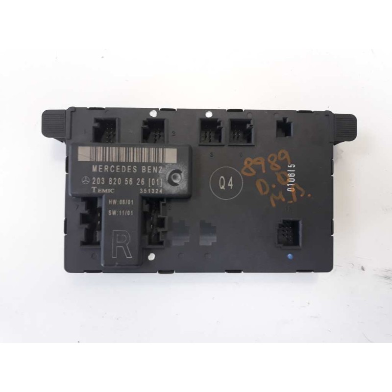 Recambio de modulo confort para mercedes-benz clase c (w203) berlina 200 cdi (203.004) referencia OEM IAM 2038205626 351324 