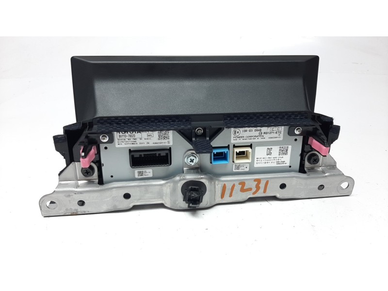 Recambio de pantalla multifuncion para lexus nx 2.5 16v cat (híbrido) referencia OEM IAM 8611078020  