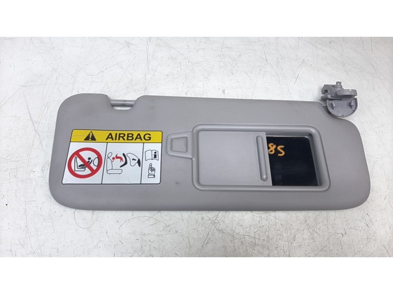 Recambio de parasol derecho para hyundai ioniq referencia OEM IAM 85220G2150TTX  