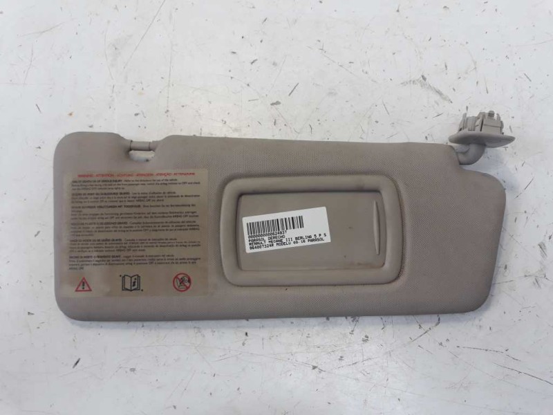 Recambio de parasol derecho para renault megane iii berlina 5 p style referencia OEM IAM 964007324R  
