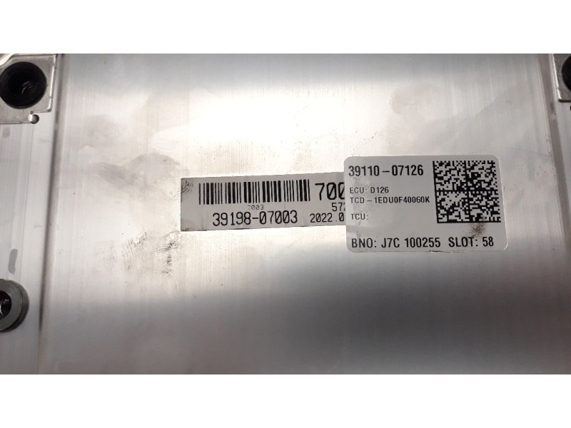 Recambio de centralita motor uce para kia xceed 1.0 tgdi cat referencia OEM IAM 3919907020  