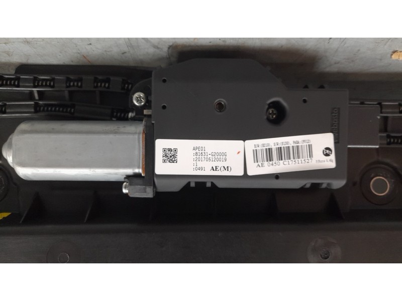Recambio de techo electrico para hyundai ioniq referencia OEM IAM 81620G2000  