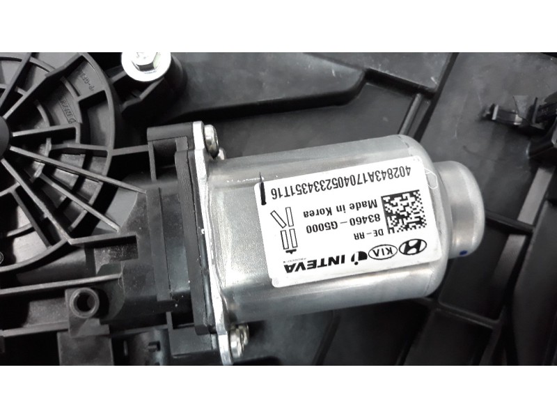 Recambio de elevalunas trasero izquierdo para kia niro referencia OEM IAM 83480G5000  