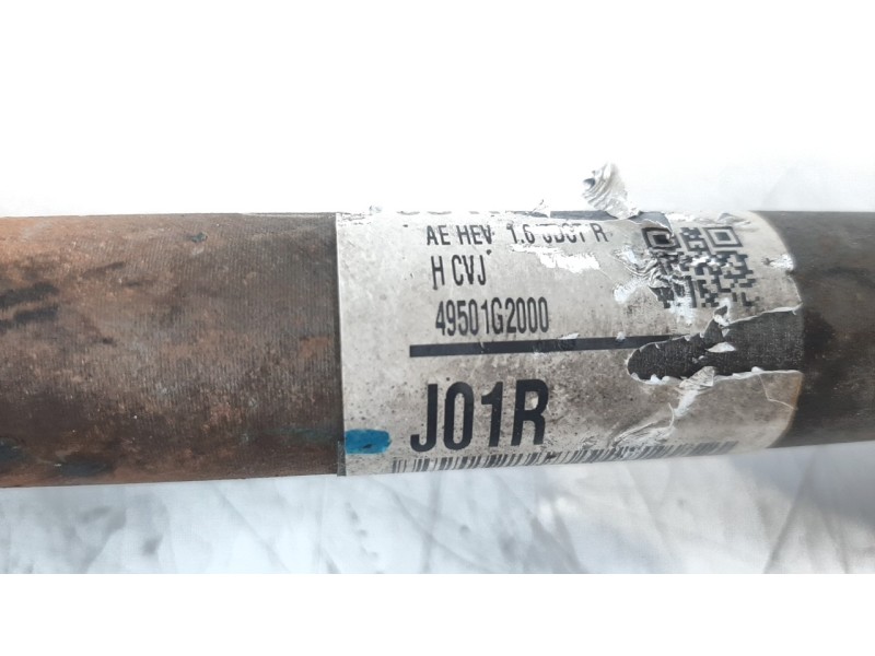Recambio de transmision delantera derecha para hyundai ioniq referencia OEM IAM 49501G2000 K1193 T97144
