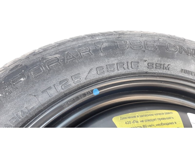 Recambio de neumatico repuesto para citroen c4 picasso feel referencia OEM IAM T1258516  
