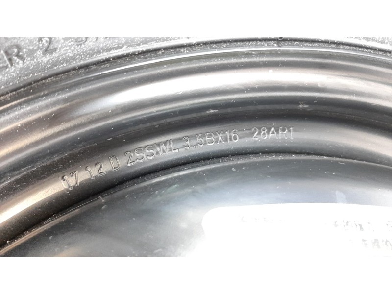 Recambio de neumatico repuesto para citroen c4 picasso feel referencia OEM IAM T1258516  