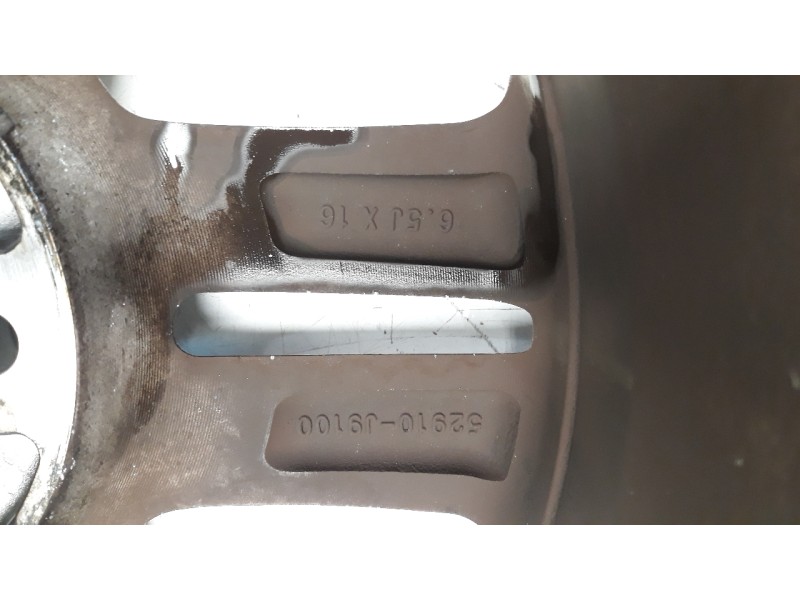 Recambio de llanta para hyundai kona 1.0 tgdi cat referencia OEM IAM 52910J9100 16 PULGADAS 