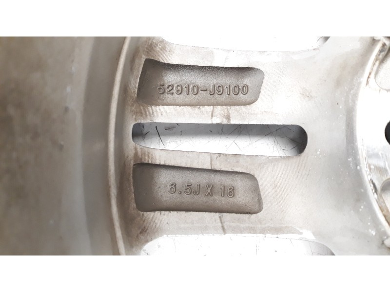 Recambio de llanta para hyundai kona 1.0 tgdi cat referencia OEM IAM 52910J9100 16 PULGADAS 
