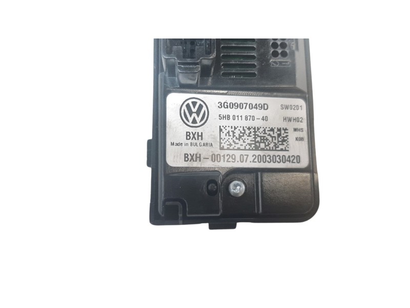 Recambio de mando climatizador para seat leon (kl1) 1.5 16v etsi act referencia OEM IAM 3G0907049D  