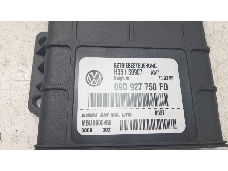 Recambio de modulo electronico para porsche cayenne (typ 9pa) turbo s referencia OEM IAM 09D927750FG  