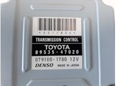 Recambio de centralita cambio automatico para toyota prius (nhw20) 1.5 cat referencia OEM IAM 8953547020 791001780  2