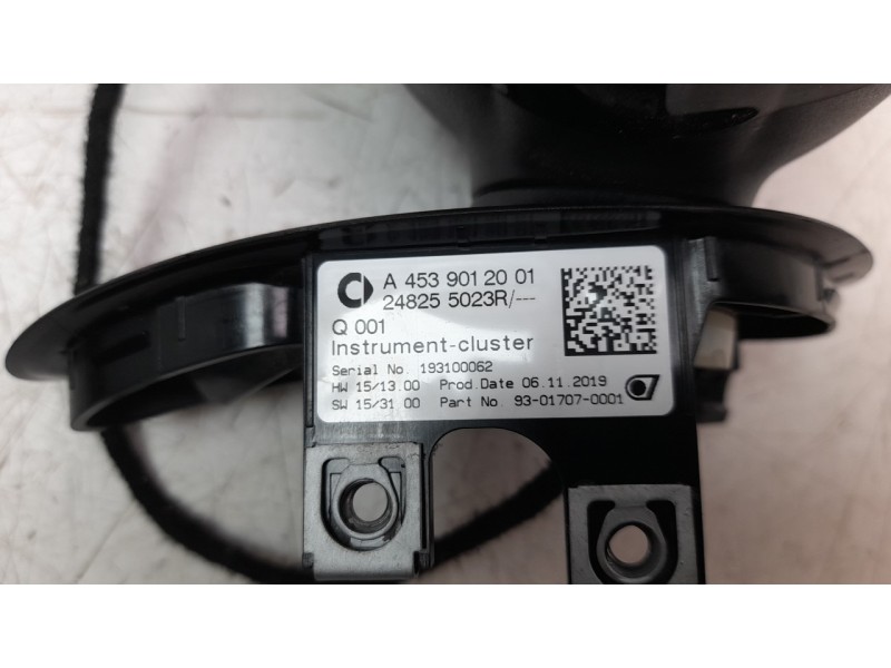 Recambio de cuadro instrumentos para smart fortwo cabrio referencia OEM IAM A4539012001  