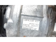 Recambio de compresor aire acondicionado para mercedes-benz clase cla (w117) cla 200 cdi (117.308) referencia OEM IAM 4472501670 2