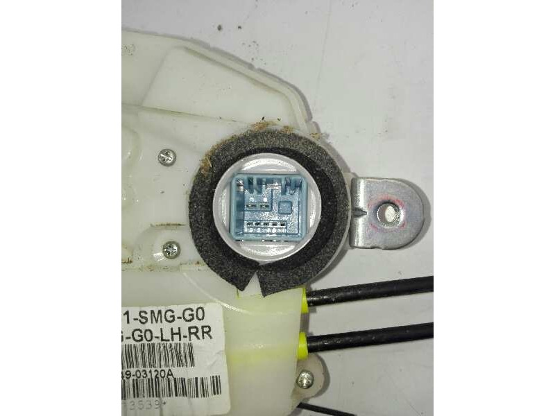 Recambio de cerradura puerta trasera izquierda para honda civic berlina 5 (fk) 1.8 comfort referencia OEM IAM 72651SMGG0  
