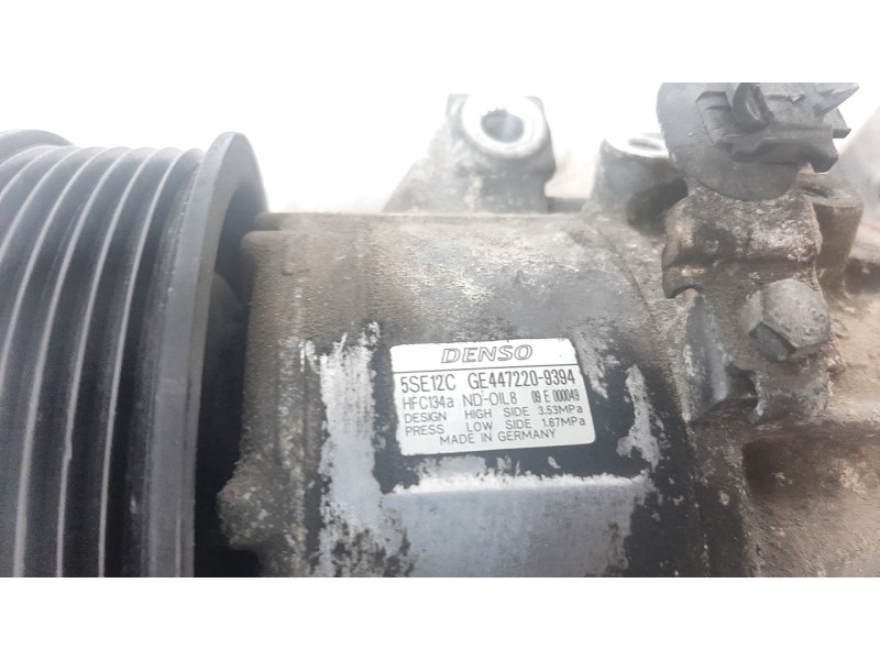 Recambio de compresor aire acondicionado para toyota avensis berlina (t25) 2.0 16v cat referencia OEM IAM 4472209394  