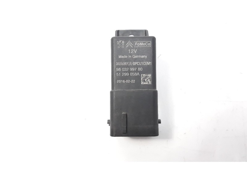 Recambio de rele para citroen c4 lim. feel edition referencia OEM IAM 9803299780  